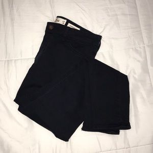 Hollister skinny dark wash denim jeans